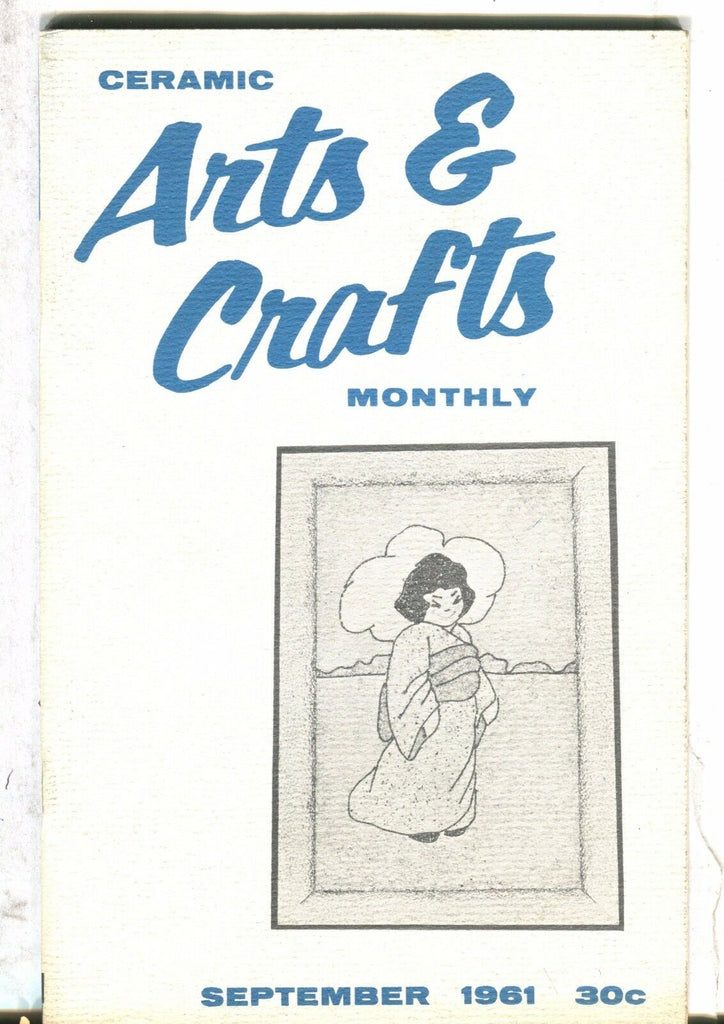 Ceramic Arts & Crafts Monthly Magazine September 1961 070317nonjhe