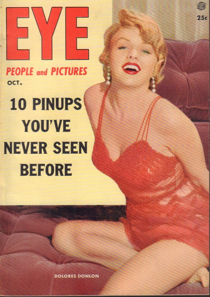 Eye Digest October 1954 Bridget Bardot Anita Ekberg Cheesecake Pin Up 091718AME