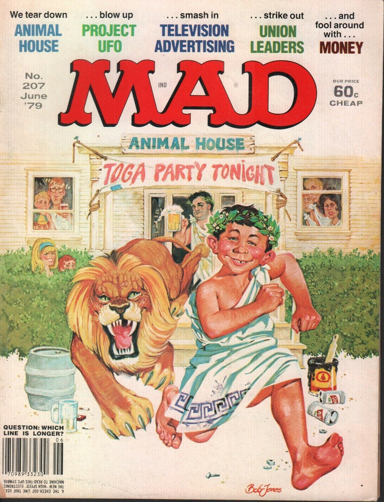 Mad Magazine #207 June 1979 Animal House Party 010919AME