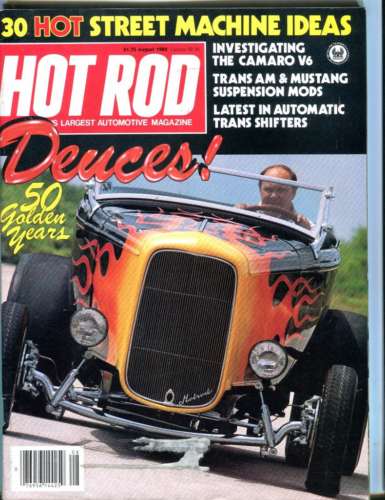 Hot Rod Magazine August 1982 Deuces! VG No ML 051417nonjhe