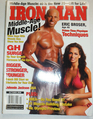Iron Man Magazine Eric Broser & GH Surge October 2008 110514R