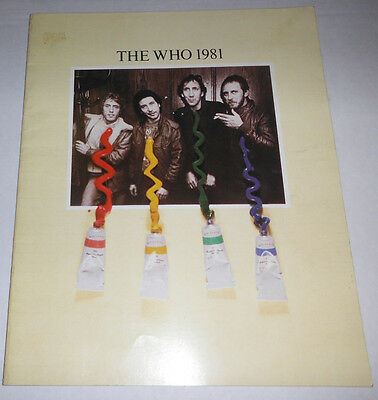 The Who Magazine RHD & PDBT 1981 080414R