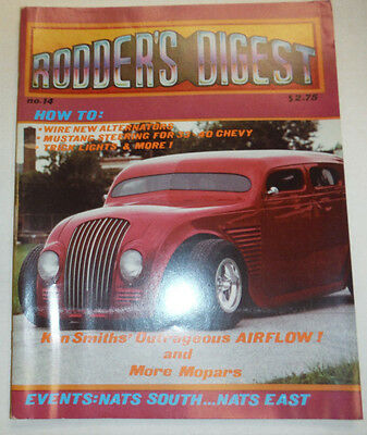Rodder's Digest Magazine Ken Smith & New Alternators No.14 Fall 1984 010515R