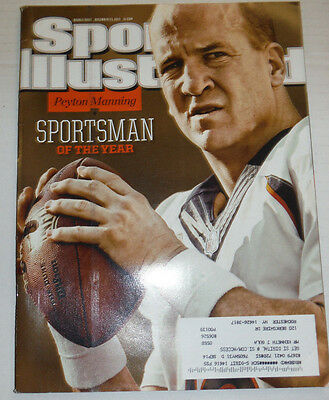 Sports Illustrated Magazine Peyton Manning Sportsman December 2013 121914R