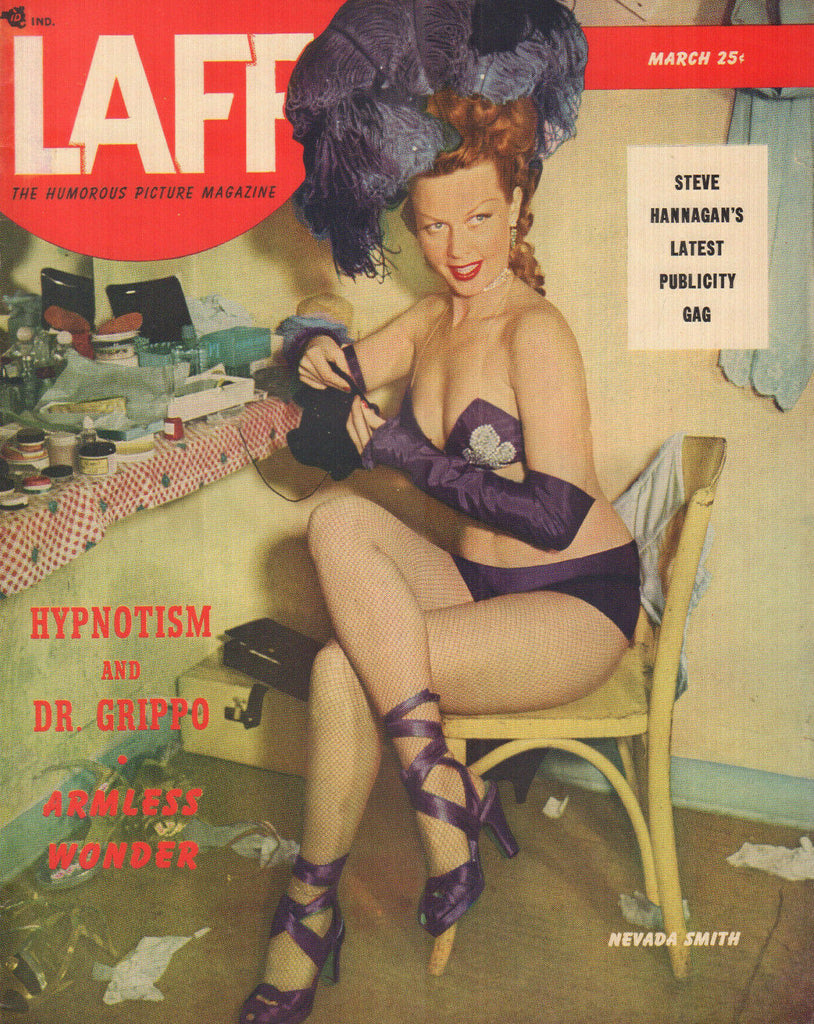 LAFF March 1960 Bunny Yeager Nevada Smith 042420DBE