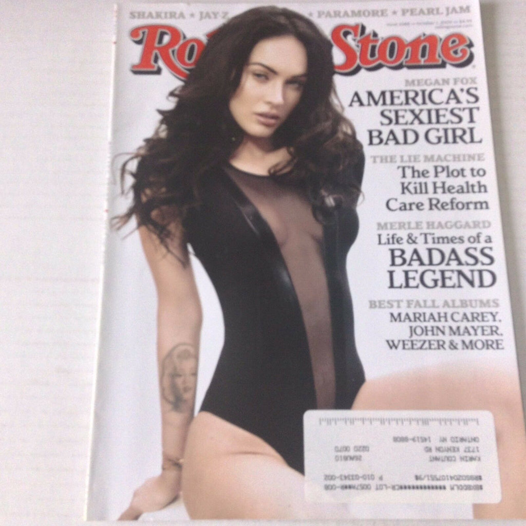 Rolling Stone Magazine Megan Fox Merle Haggard October 1, 2009 051717nonrh