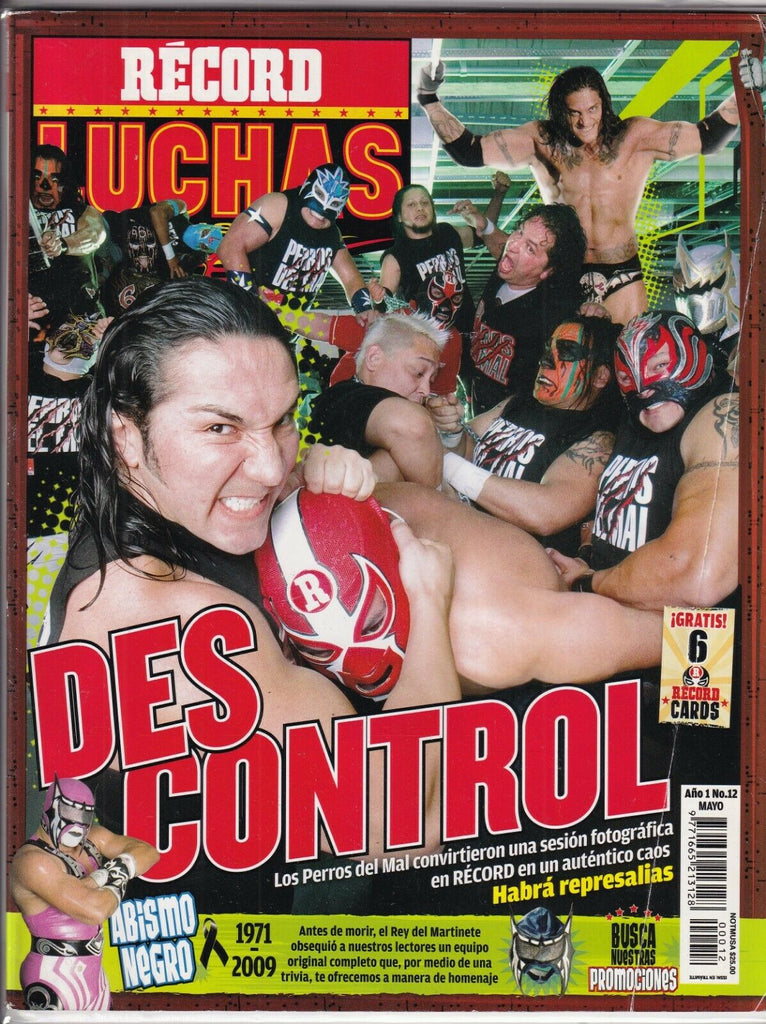 Record Luchas Des Control No.12 2000s 092419nonr