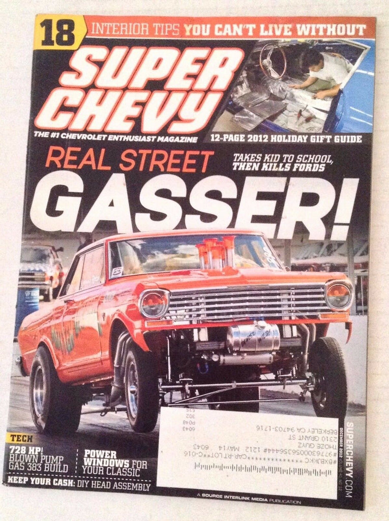 Super Chevy Magazine Real Street Gassers December 2012 030417NONRH