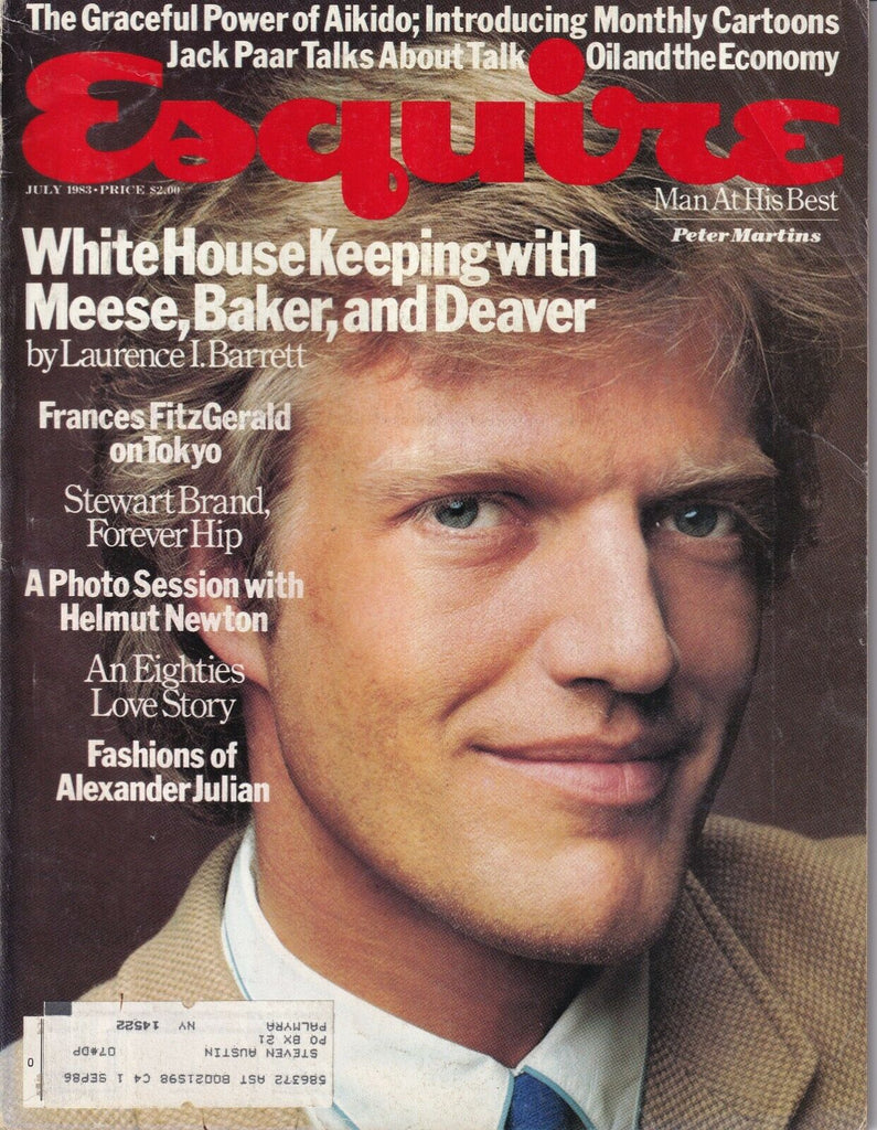 Esquire Magazine Peter Martins Frances Fitzgerald July 1983 021219nonr