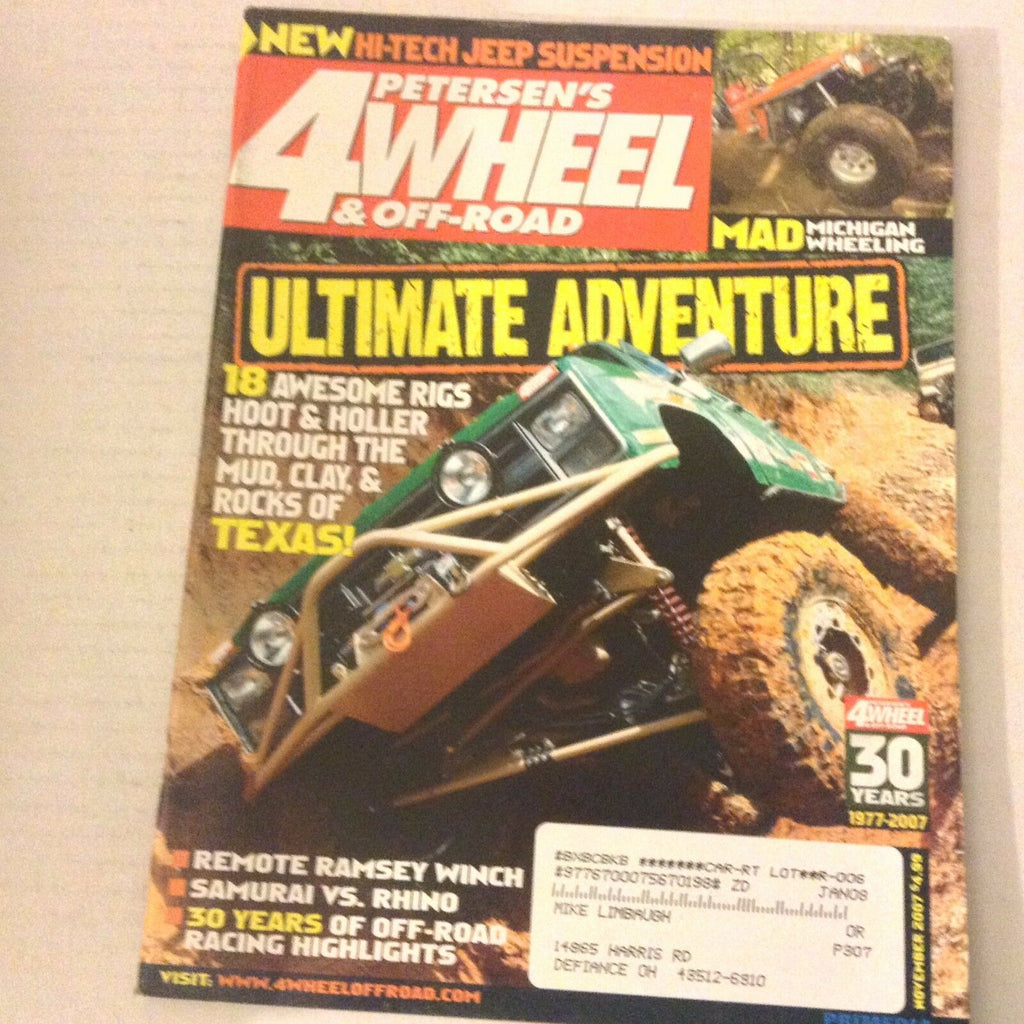 4 Wheel & Off Road Magazine 18 Awesome Rigs November 2007 060217nonrh