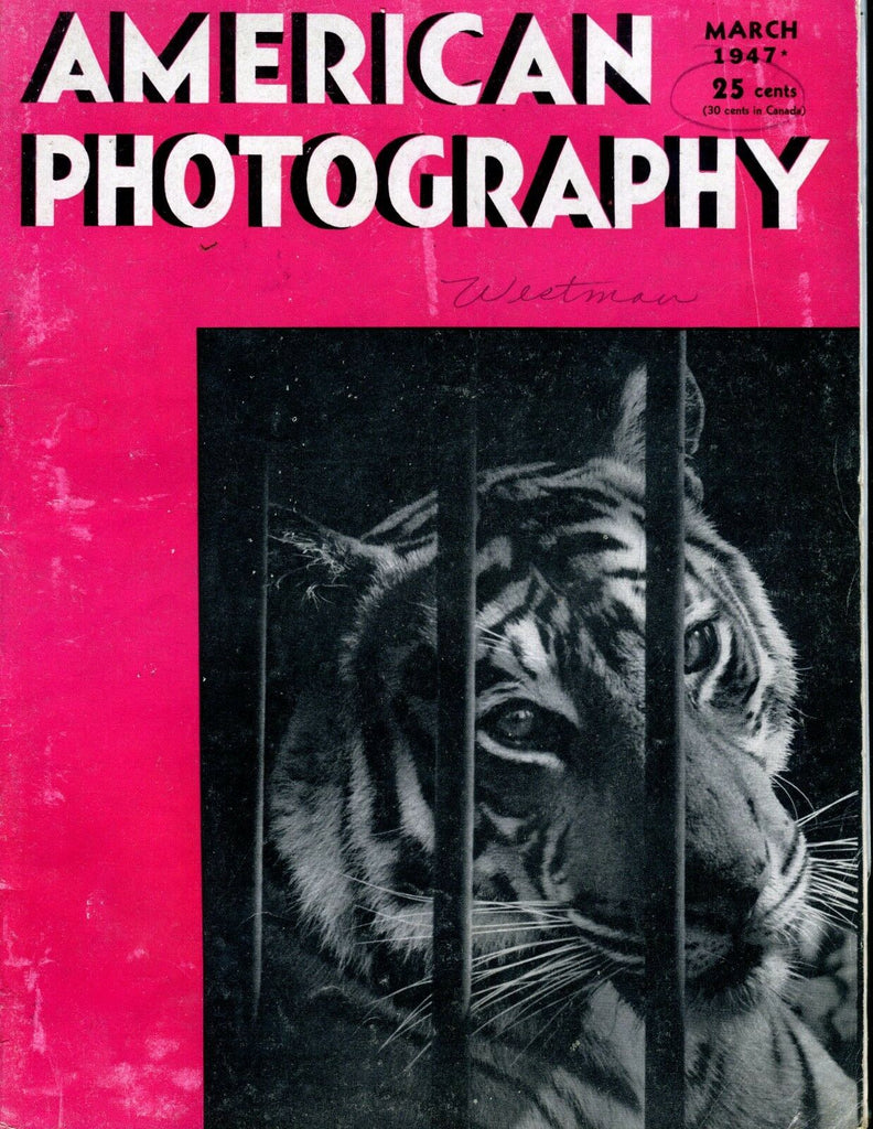 American Photography Magazine March 1947 GD 041417nonjhe