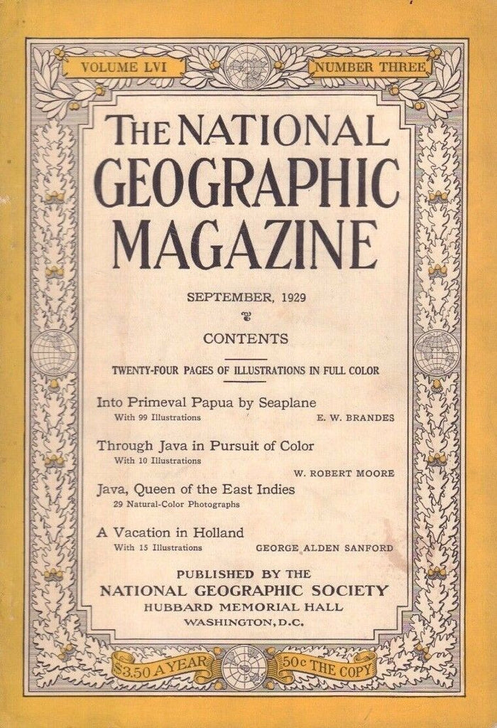 National Geographic September 1929 A Vacation in Holland 020717DBE