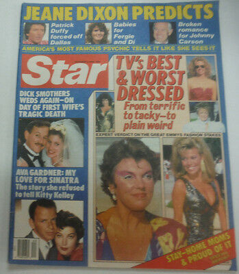 Star Magazine Ava Gardner & Frank Sinatra October 1986 070715R