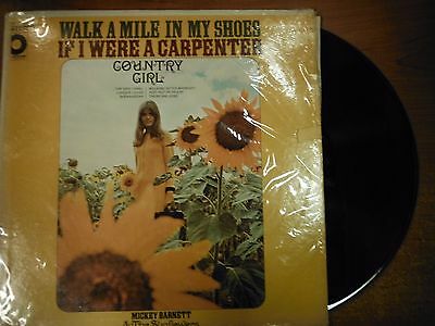 33 RPM Vinyl Mickey Barnett & The Sunflowers Walk A Mile In My Shoes 050615SM