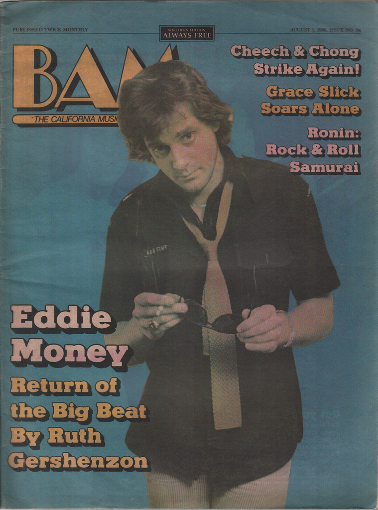BAM August 1 1980 Eddie Money Cheech & Chong 041420DBE2