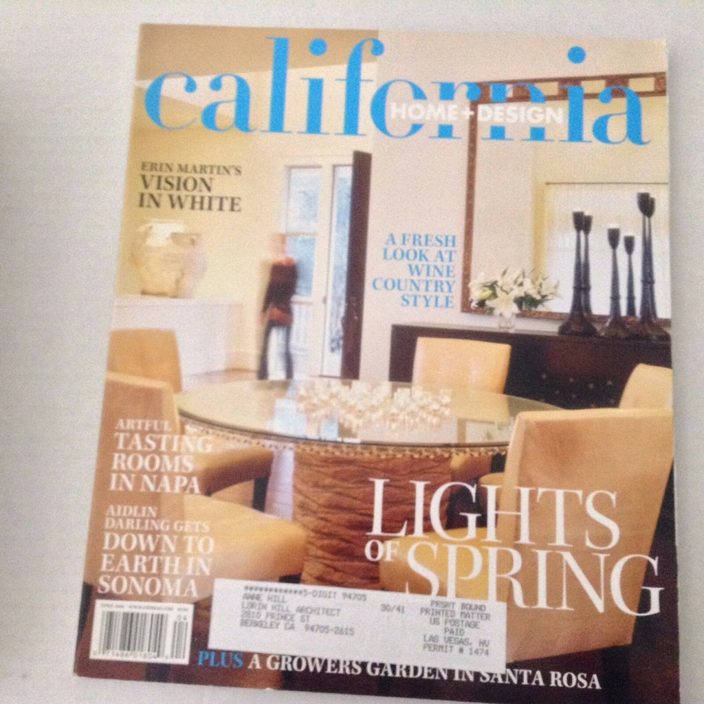 California Home & Design Magazine Erin Martin In White April 2006 070117nonrh