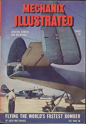 Mechanix Illustrated August 1943 Worlds Fastest Bomber VG 062716DBE