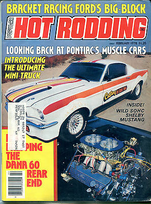 Popular Hot Rodding Magazine February 1978 SOHC Shelby Mustang ML VGEX 122215jhe