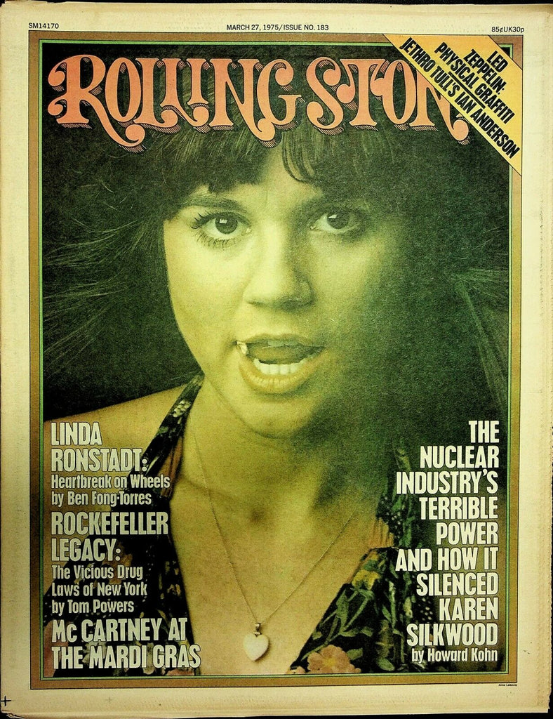 Rolling Stone March 27 1975 Linda Ronstadt Rockefeller Paul McCartney 072820ame