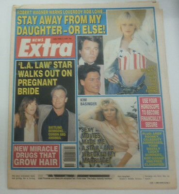 News Extra Magazine Kim Basinger & L.A. Law Corbin February 1989 070715R