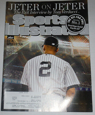 Sports Illustrated Magazine Erik Spoelstra & Derek Jeter September 2014 120514R