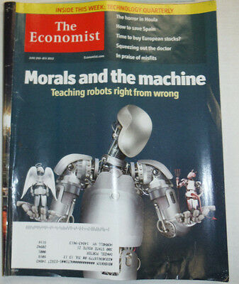 The Economist Magazine Morals And The Machine June 2012 010915R