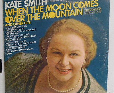 When the Moon Comes over the Mountain Kate Smith 33RPM 060516 TLJ