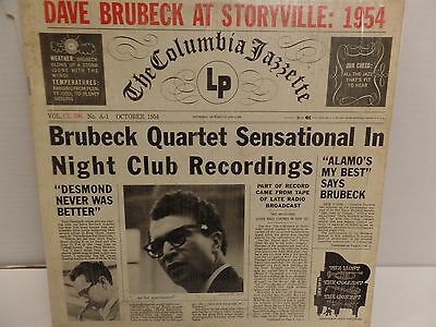 Dave Brubeck At Storyville 1954 Columbia CL-590 VG- 071416DBE