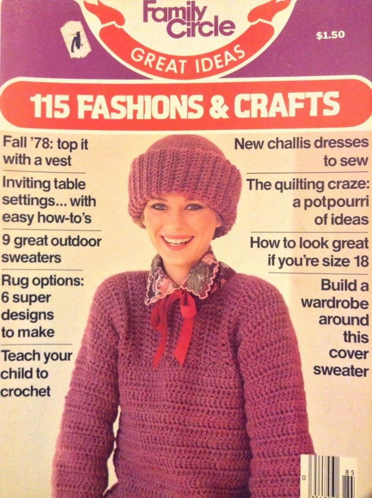 Family Circle Great Ideas Magazine 115 Fashions & Crafts Vol.4 No.5 052018nonrh