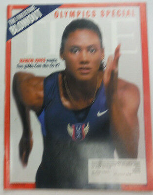 Time Magazine Marion Jones Olympics Special September 2000 WITH ML 042015R
