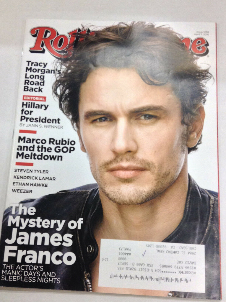 Rolling Stone Magazine James Franco Mystery April 7, 2016 042617nonr2