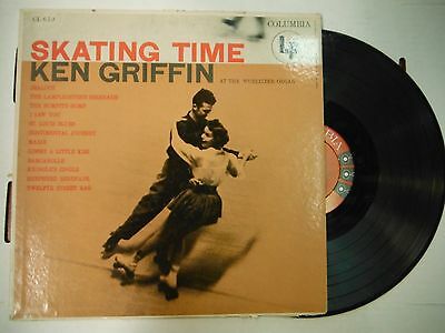 33 RPM Vinyl Ken Grffin Skating Time Columbia CL610 120814KME