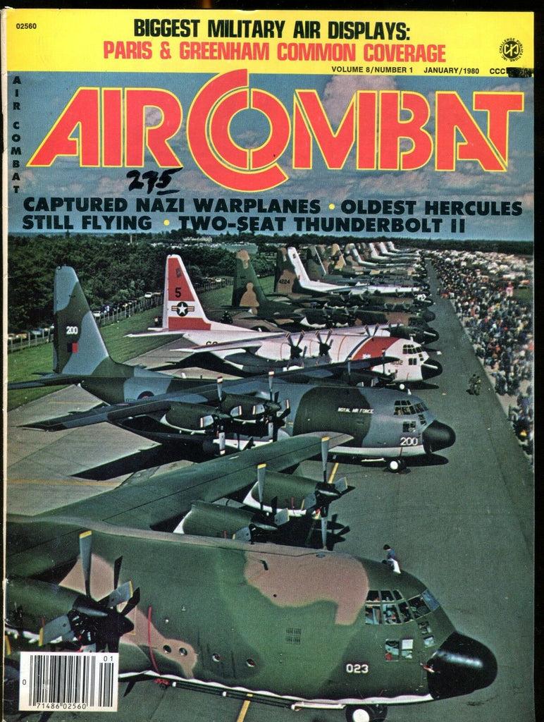 Air Combat Magazine January 1980 Oldest Hercules EX No ML 122916jhe