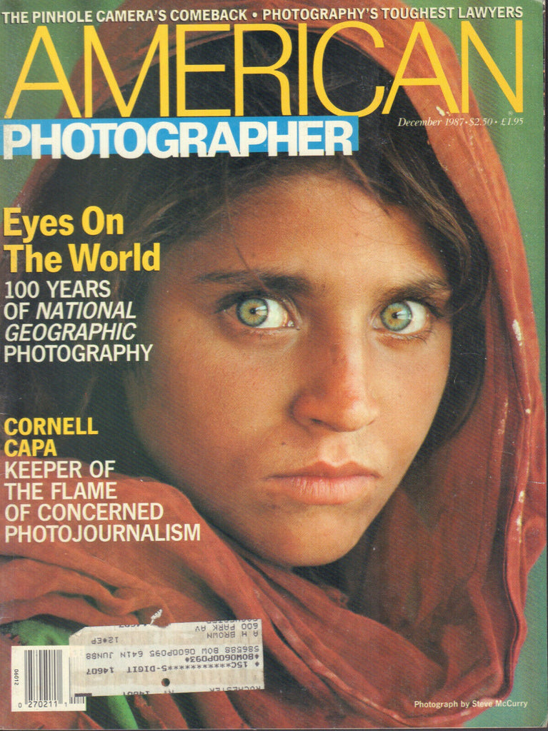 American Photographer December 1987 Steve McCurry Cornell Capa w/ML 042120DBE
