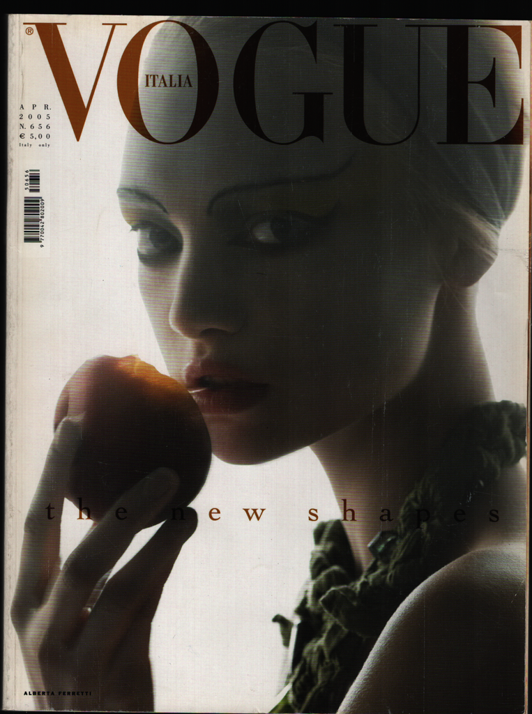 Vogue Italia Fashion Magazine April 2005 Steven Meisel Greg Lotus 021121ame
