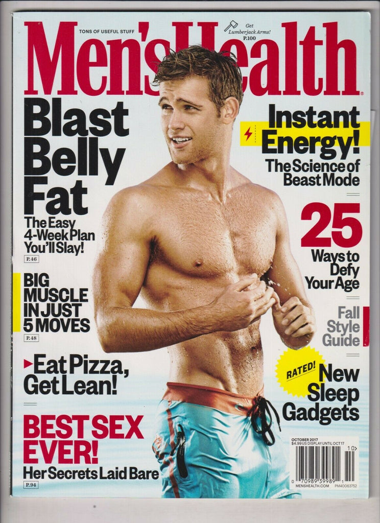Men's Health Mag Carlos Marti Blast Belly Fat October 2017 030920nonr