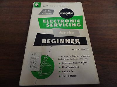 Electronic Servicing for the Beginner Stanley 1963 Ex FAA Library 120115ame3