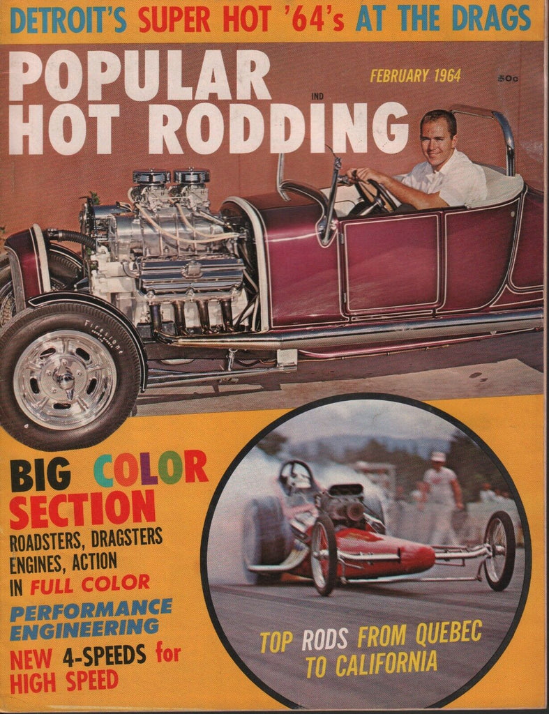 Popular Hot Rodding February 1964 Ed Thompson 062718DBE
