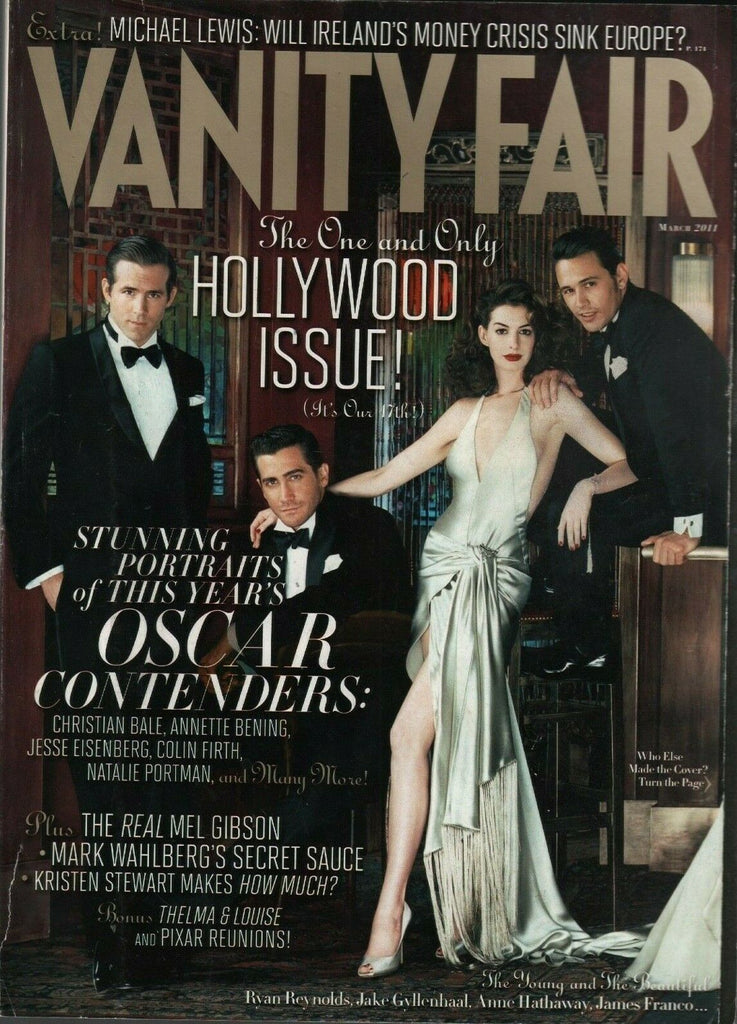 Vanity Fair March 2011 Anne Hathaway Ryan Reynolds Mel Gibson 022620AME2
