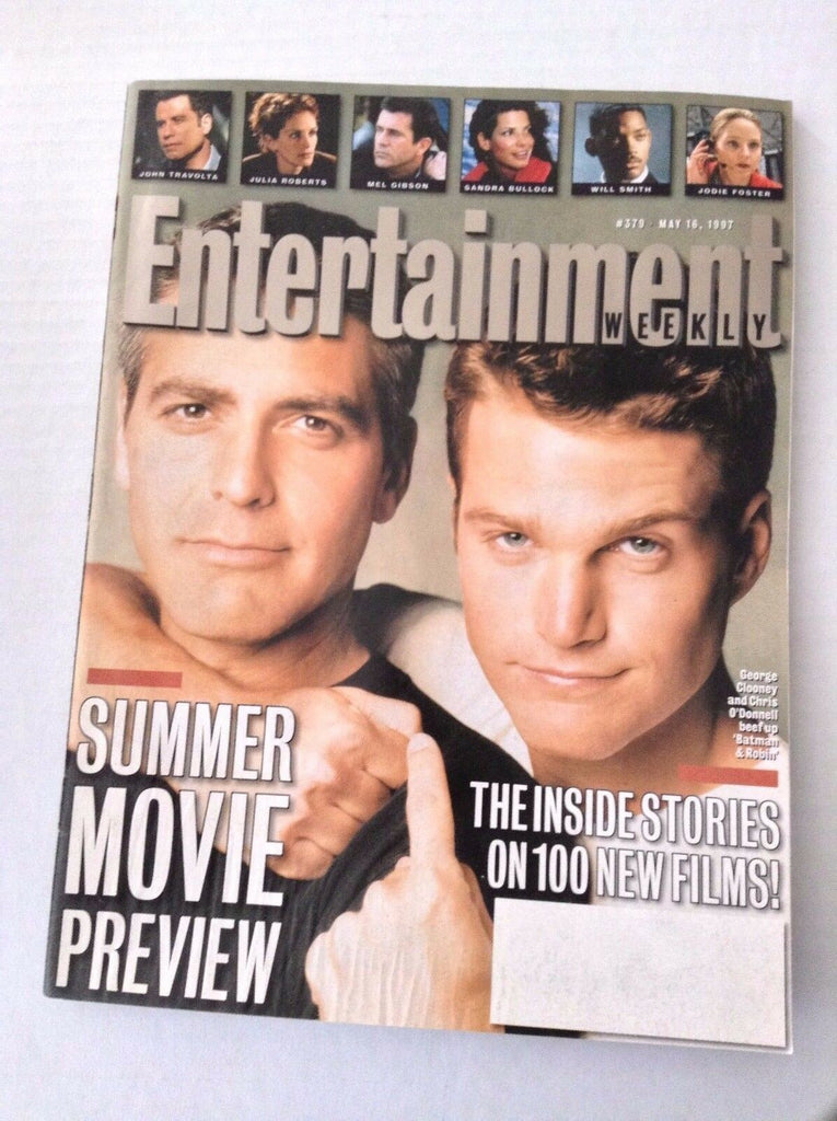 Entertainment Weekly Magazine George Clooney May 16, 1997 031517NONRH