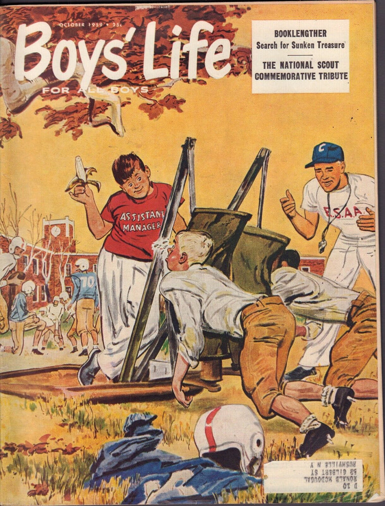 Boy's Life October 1959 Booklenther w/ML 011617DBE2