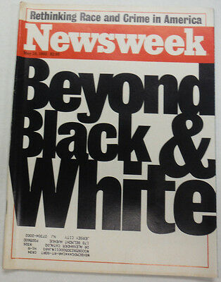 Newsweek Magazine Beyond Black & White Rethinking May 1992 Cover 2 of 2 042215R