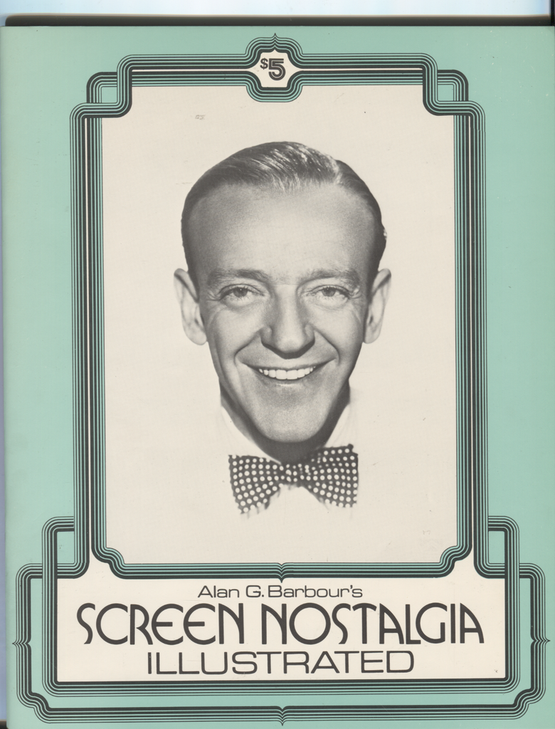 Alan G Barbour's Screen Nostalgia Illustrated #15 1975 RARE 062420DBE