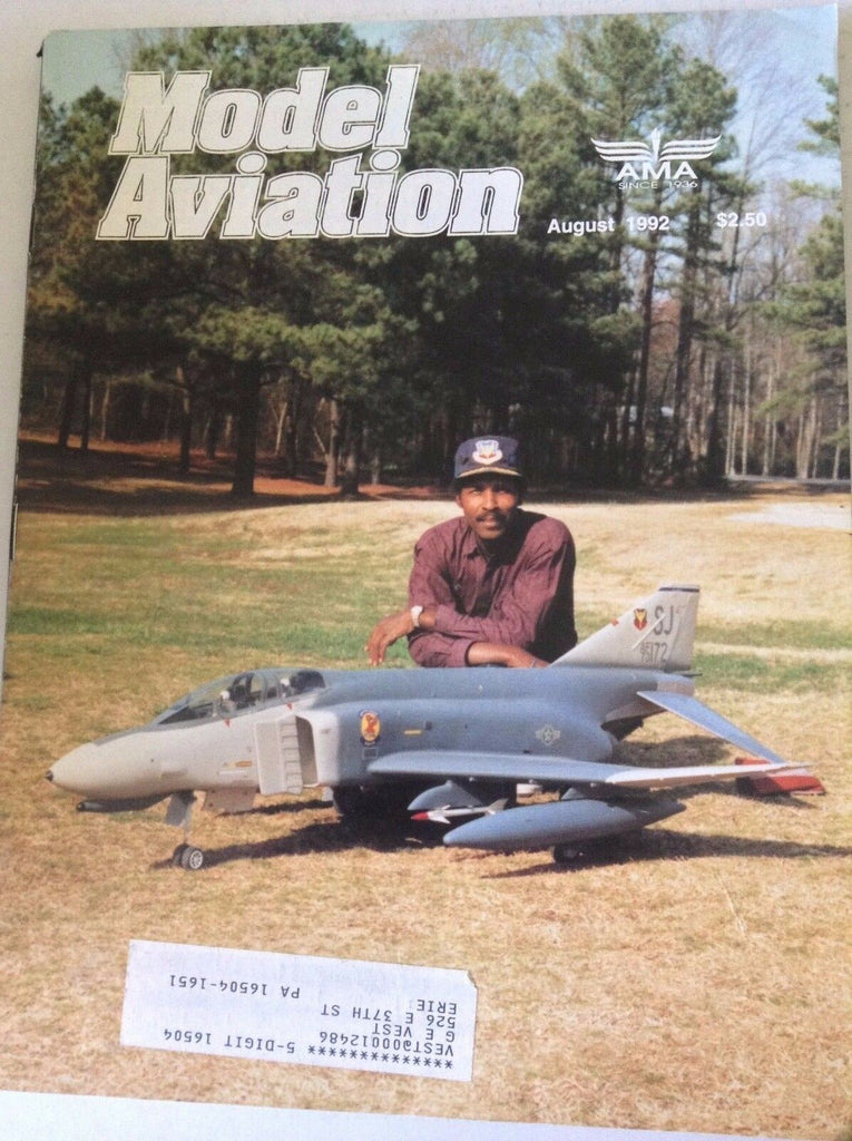 Model Aviation Magazine Toledo & Catapult Canard August 1992 041817nonrh2