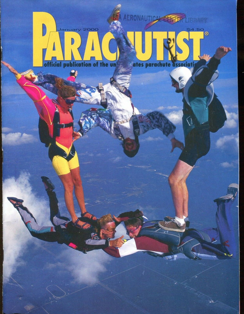 Parachutist Magazine January 2000 Orly King FAA EX w/ML On Back 022517nonjhe