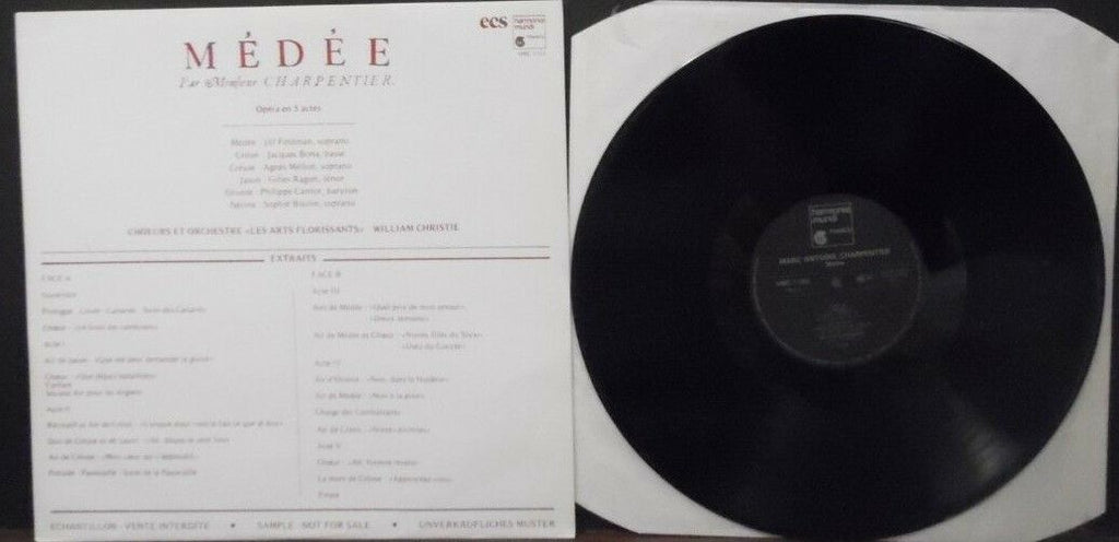 Medee Par Monlieur Charpentier Opera en 5 actes HMC-1163 PROMO 010519LLE