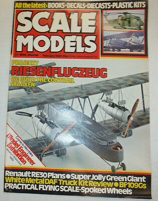 Scale Models Magazine Project Riesenflugzeug Renault RE30 February 1982 040915R