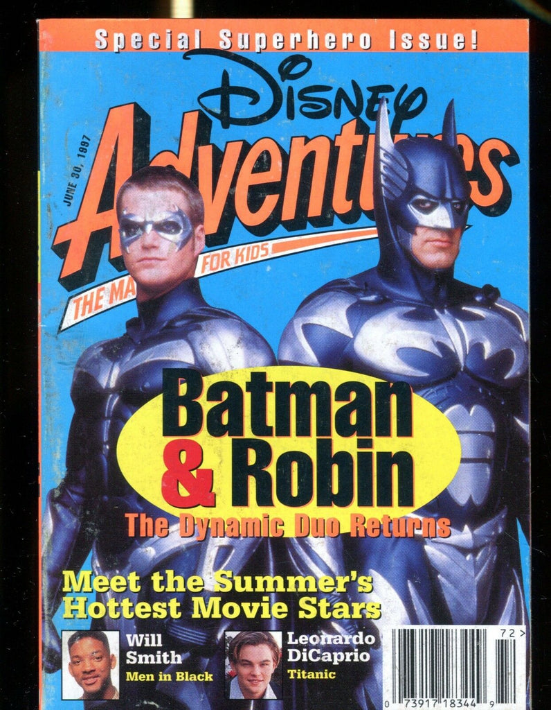 Disney Adventures Magazine June 30 1997 Batman & Robin VG No ML 013117jhe