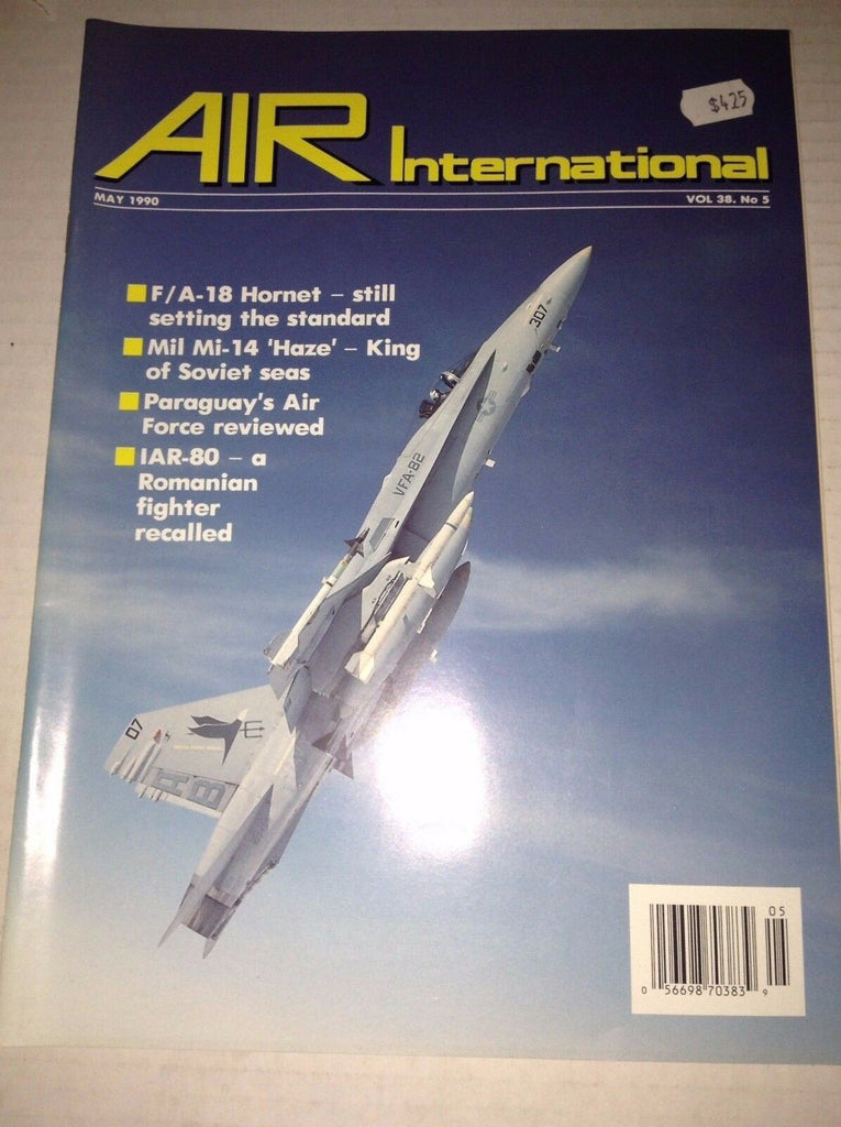 Air International Plane Magazine F/A-18 Hornet IAR-80 May 1990 120716rh2