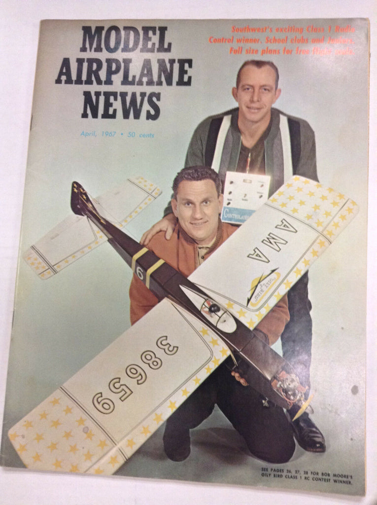 Model Airplane News Magazine Prop Buster Piper Cruiser April 1967 041017nonr